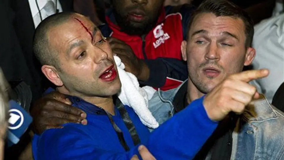 Chisora es detenido en Alemania por pelea con David Haye