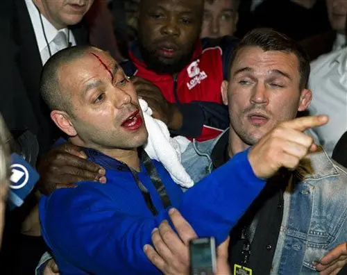 Chisora es detenido en Alemania por pelea con David Haye