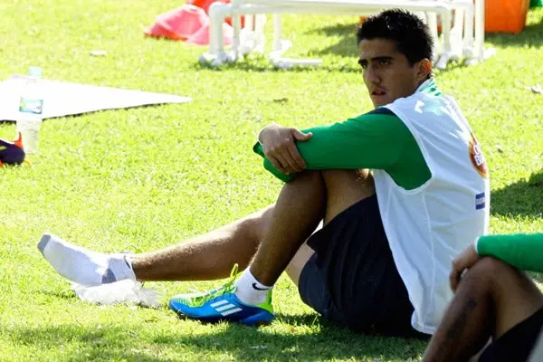 Darvin Chávez lamentó no poder jugar ante Pumas