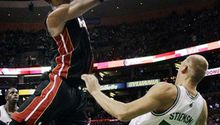 Celtics ganan su quinto juego en fila ante el Heat