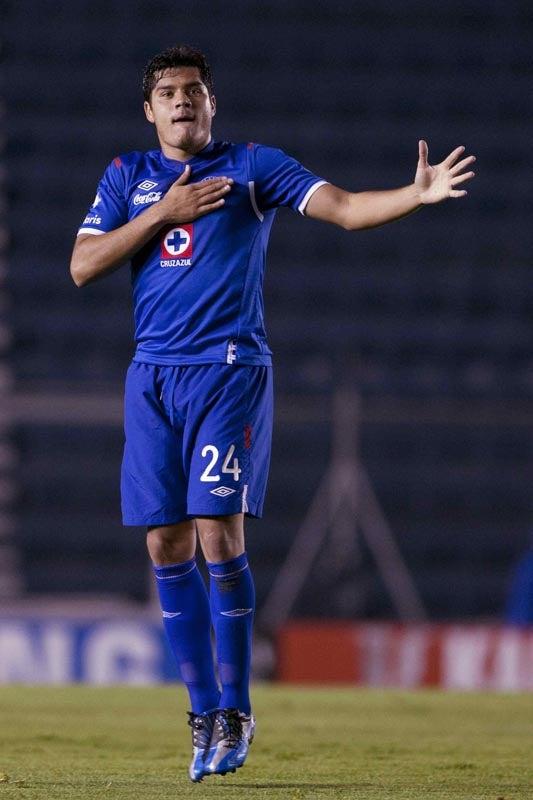 Cheletita festeja el primer tanto. FOTO: MEXSPORT