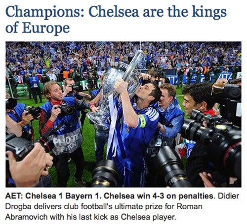 Los reyes de Europa, señaló 'The Telegraph'