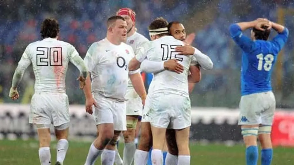 Inglaterra doblegó a Italia en el Olímpico de Roma
