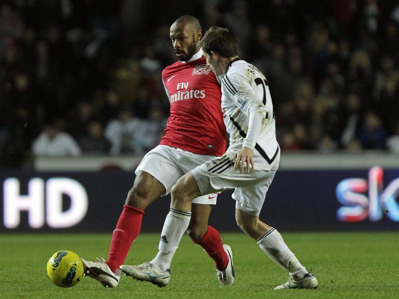 Arsenal cae  3-2 ante el Swansea City.  FOTO: EFE