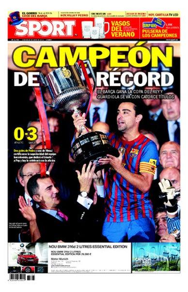Campeones récord del diario Sport