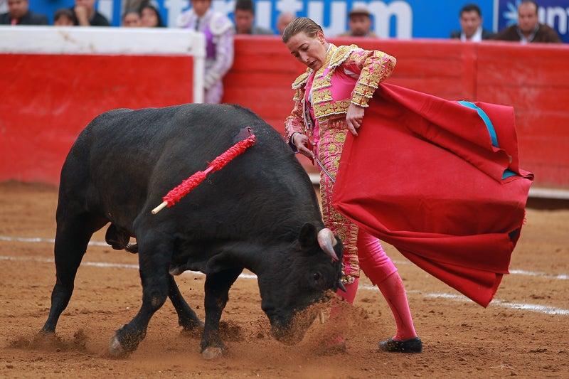 Mari Paz Vega se unió a los festejos por el Día Internacional de la Mujer. FOTO: RICARDO FLORES
