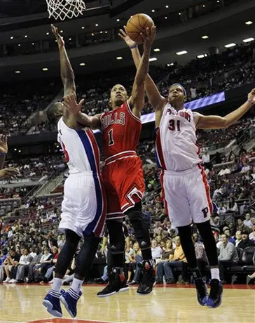Bulls se imponen a Pistons en Tiempo Extra