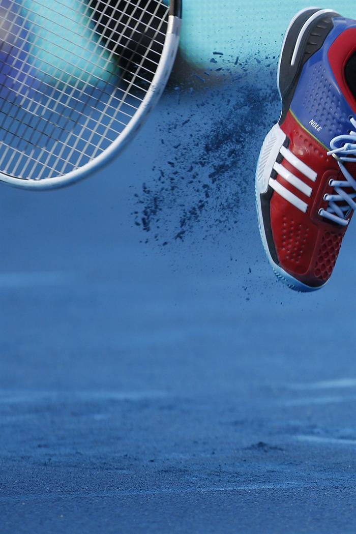 Djokovic señaló que es imposible jugar en la pista azul | EFE