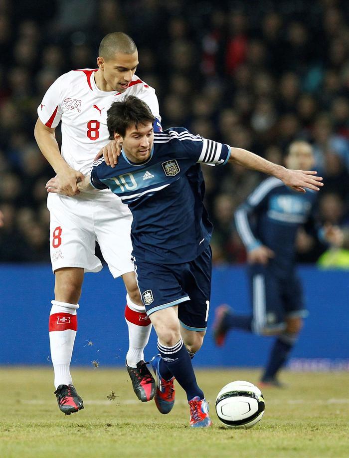 Suiza se enfrenta a Argentina en duelo amistoso por Fecha FIFA. FOTO: EFE