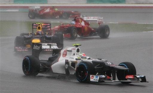 El piloto de Sauber se adjudicó el segundo puesto. FOTO: AP