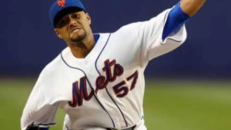 Santana, en duda para lanzar el inicio con Mets