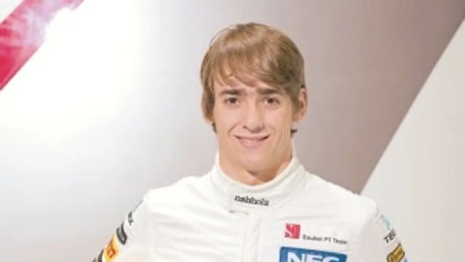 Esteban Gutiérrez realizó con éxito test aerodinámico para Sauber