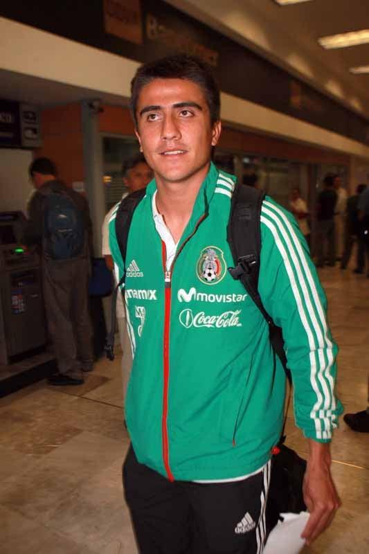 Los seleccionados Sub-23 llegaron al Aeropuerto Internacional de la Ciudad de México. FOTO: CHRISTIAN FAURE
