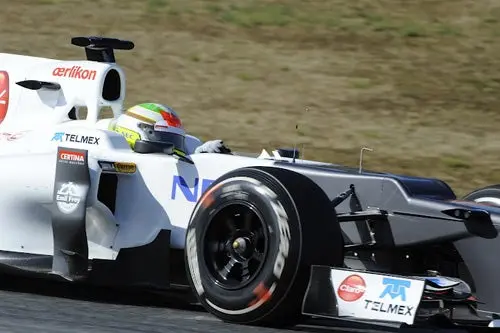 Checo, el segundo más rápido en Barcelona