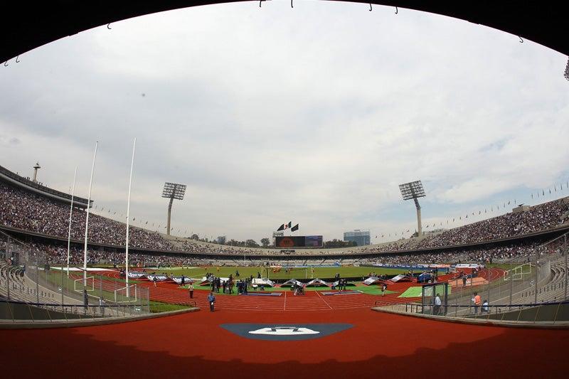 En el primer encuentro de los Pumas en su propia casa, así lució el estadio. FOTO: BERNARDO MALDONADO