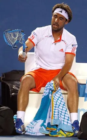Nalbandián y Baghdatis, multados por conducta antideportiva