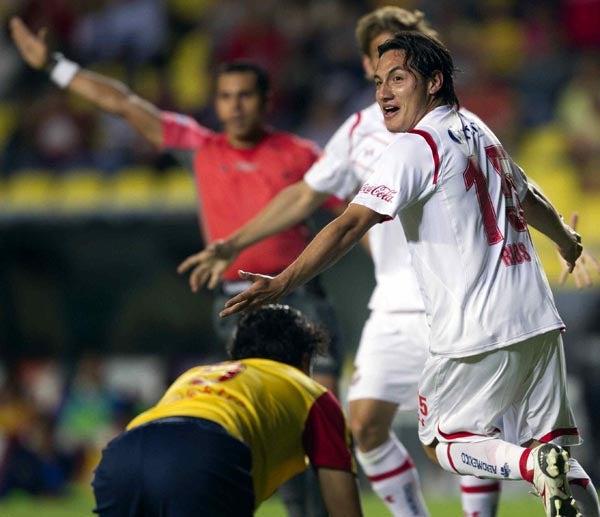 Ríos abrió el marcador para el visitante. FOTO: MEXSPORT