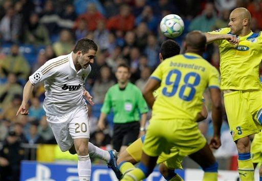 El Madrid tuvo mucha llegada. FOTO: AP