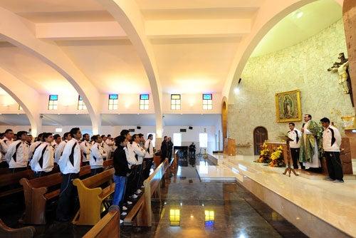 Atlas ofrece misa en memoria de hermano de Jahir Barraza | FOTO: SAÚL MOLINA