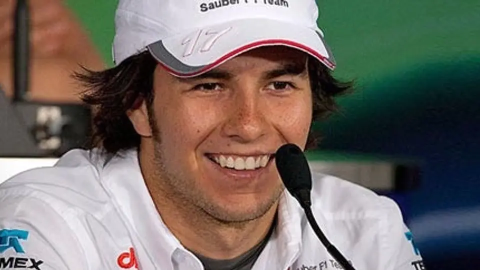 Checo, contento por el desempeño del auto en Cataluña