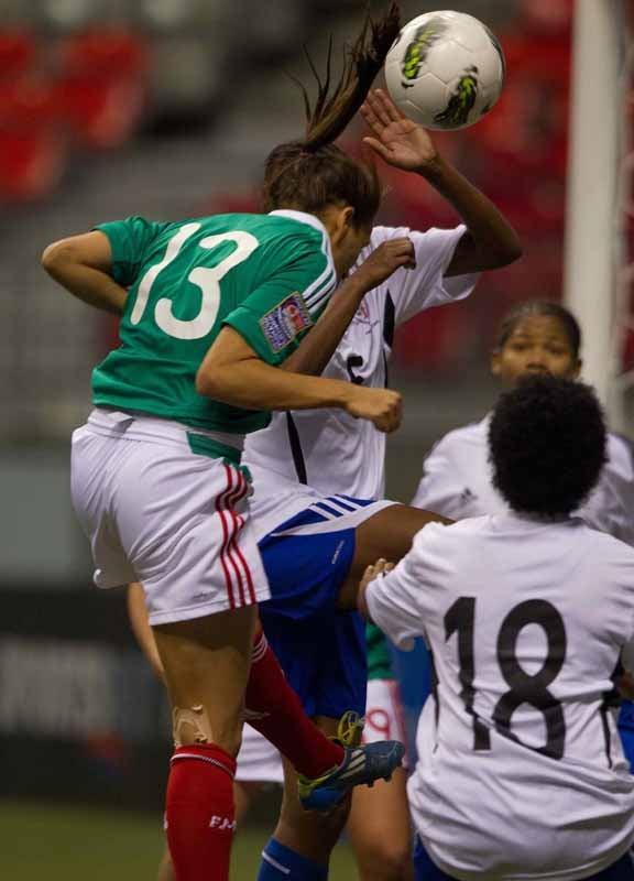 La selección femenil mexicana venció 7-0 a República Dominicana. FOTO: MEXSPORT