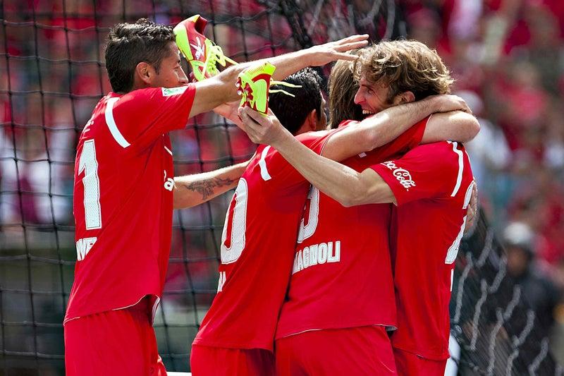 Toluca celebra su 95 aniversario con triunfo. FOTO: MEXSPORT
