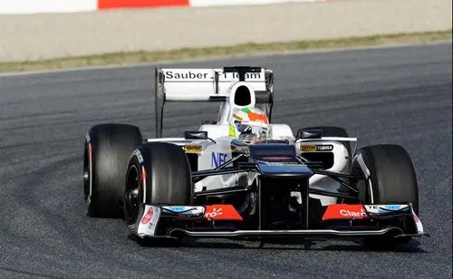 Checo, el tercero más rápido en Montmeló