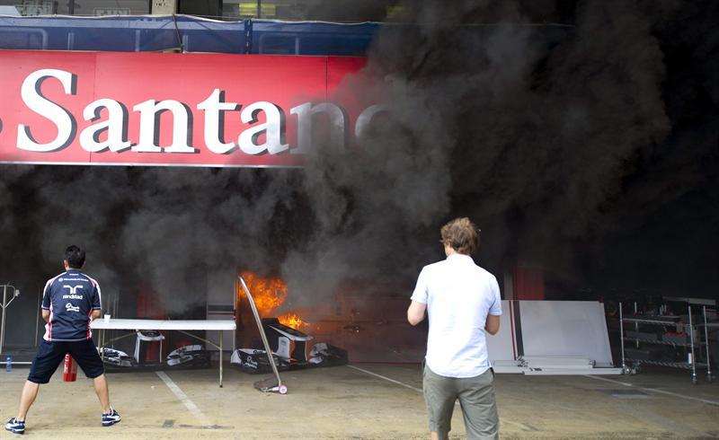 La zona fue evacuada | EFE