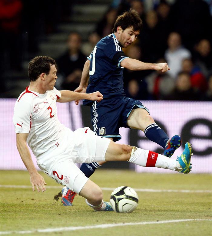 Suiza se enfrenta a Argentina en duelo amistoso por Fecha FIFA. FOTO: EFE