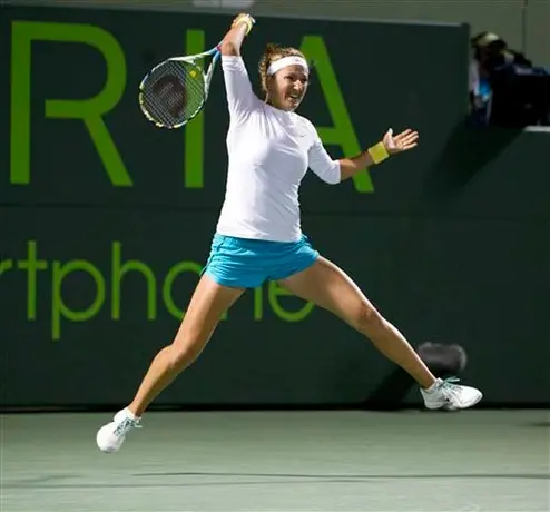 Azarenka, eliminada del Masters de Miami