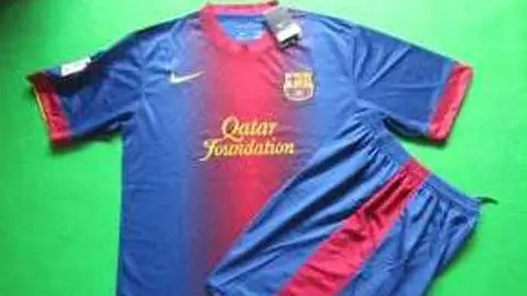 Ya venden en internet la nueva playera del Barça
