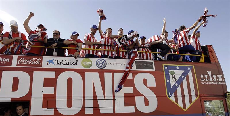 Los jugadores no paraban de brincar | EFE
