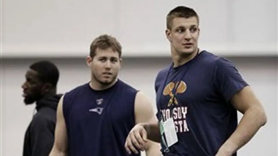 Gronkowski trabaja sin problemas