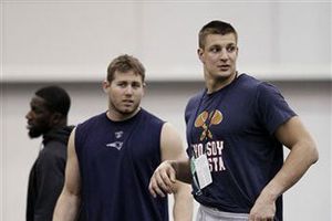 Gronkowski trabaja sin problemas