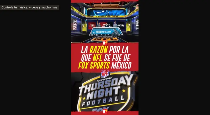 La RAZÓN por la que la NFL se FUE de FOX SPORTS MÉXICO