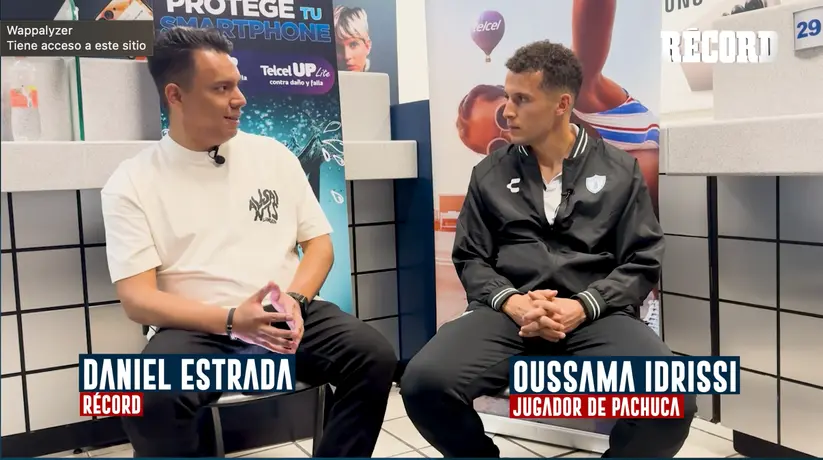 IDRISSI recuerda como fue jugar con SANTI GIMÉNEZ