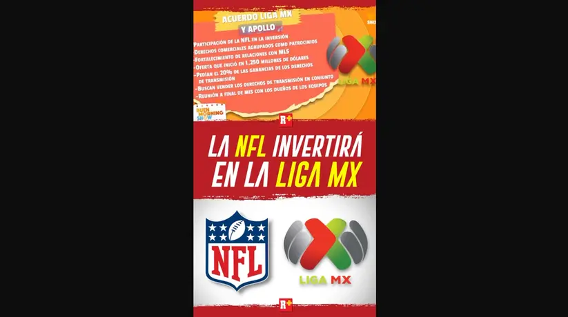 La NFL invertiría en la LIGA MX