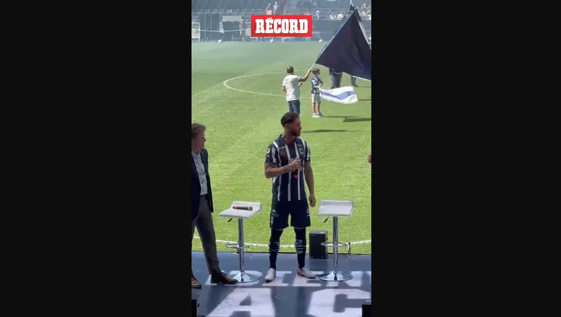 Así fue la presentación de Sergio Ramos con Rayados de Monterrey