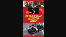 Checo debe estar agradecido con Red Bull