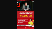 James Rodríguez está lejos de llegar a León