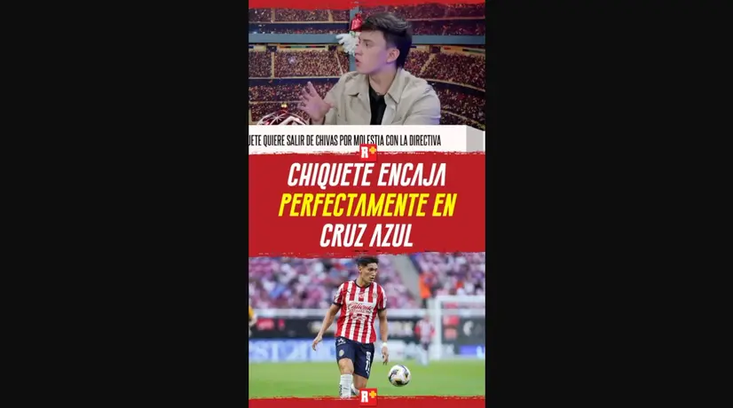 Chiquete encaja perfectamente en Cruz Azul