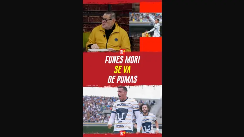 FUNES MORI se va de PUMAS