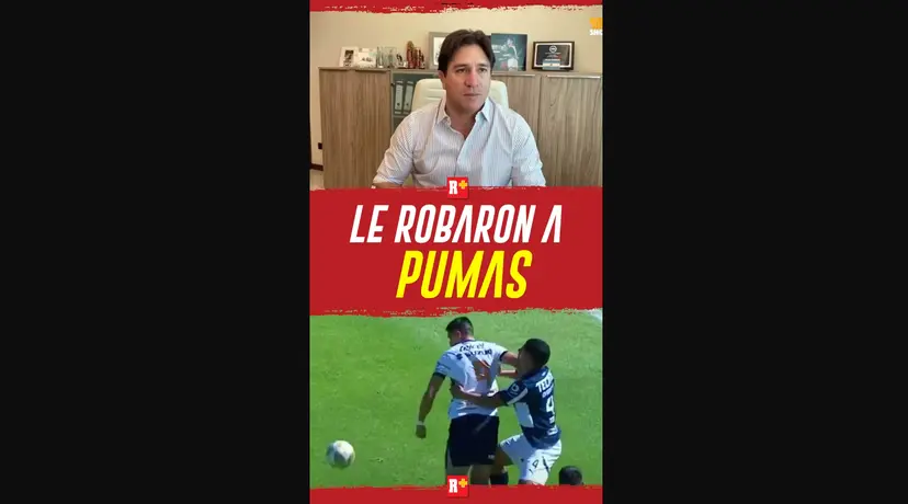 ¿Le ROBARON a pumas?