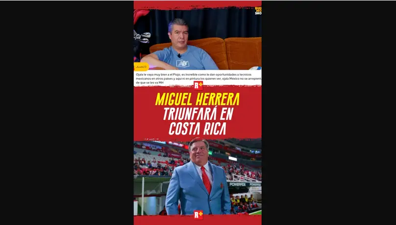Miguel HERRERA TRIUNFARÁ con COSTA RICA