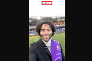 El Chino Huerta lanza su primer mensaje ya como jugador del Anderlecht