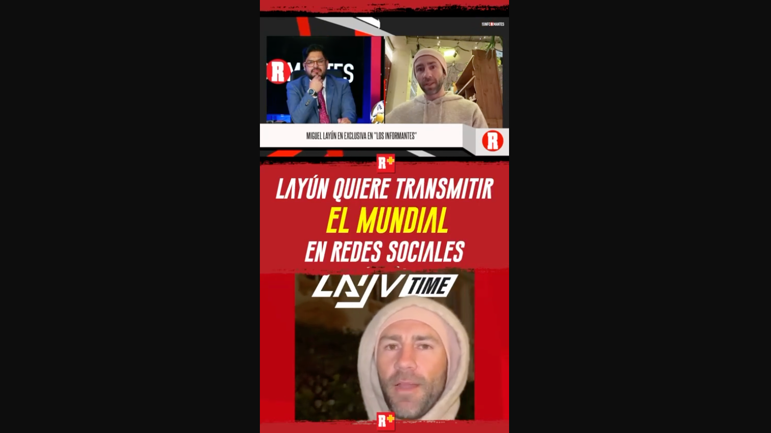 Layún Quiere transmitir el MUNDIAL por redes social