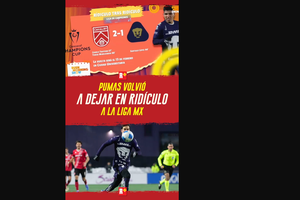 Pumas volvió a dejar en ridículo a la liga mx