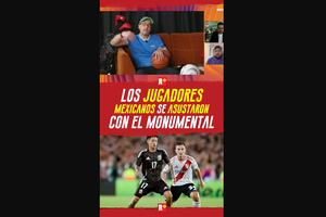 Los JUGADORES MEXICANOS se asustaron con EL MONUMENTAL