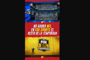No HABRÁ NFL en FOX SPORTS lo que resta de la temporada