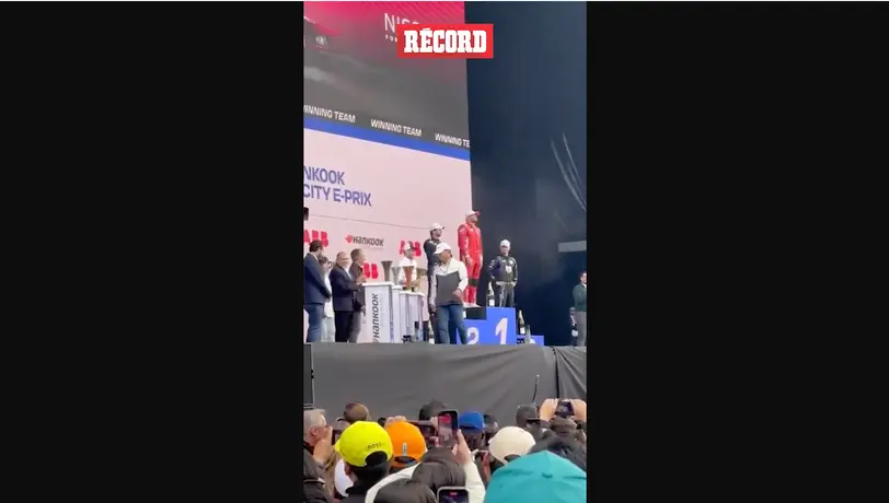 PODIO de GANADORES en el E-PRIX de la CIUDAD DE MÉXICO